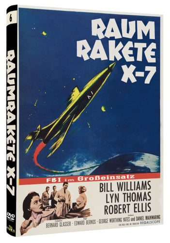 Raumrakete X 7  Cover B