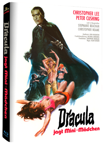 Dracula jagt Mini-Mädchen  MEDIABOOK Cover B