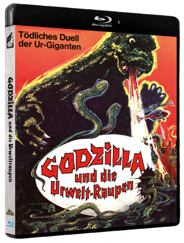 Godzilla und die Urweltraupen -BLU RAY-