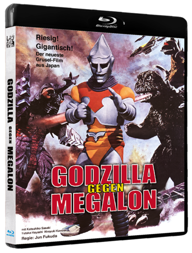 Godzilla gegen Megalon -BLU RAY-