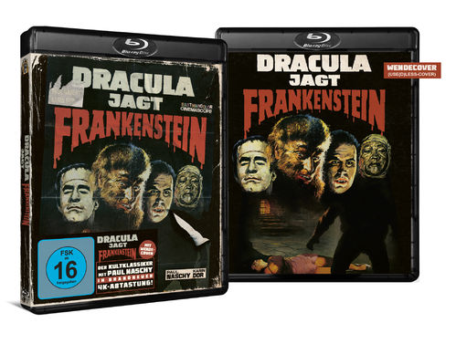 Dracula jagt Frankenstein -BLU RAY-