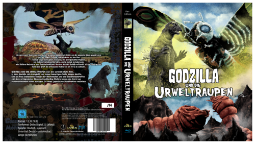 Godzilla und die Urweltraupen   FAN EDITION